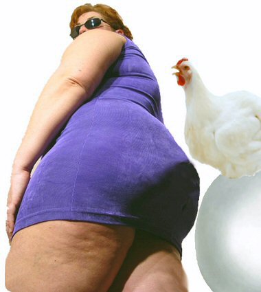 Big butt, big egg!